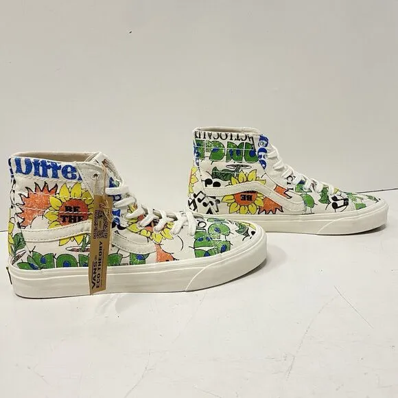 VANS Sk8-Hi Tapered Eco Theory - Eco Positivity Skate Shoes Size 11 Sneakers