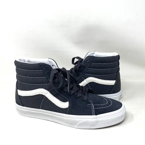VANS Sk8-Hi Textured Asphalt Skate Shoes Women Sneakers Suede Canvas VN0005U91O7