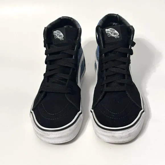 VANS Sk8 Hi Top Discovery Shark Week Skate Sneaker Shoes Men's Size 6 / W 7.5