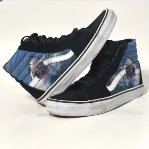 VANS Sk8 Hi Top Discovery Shark Week Skate Sneaker Shoes Men's Size 6 / W 7.5