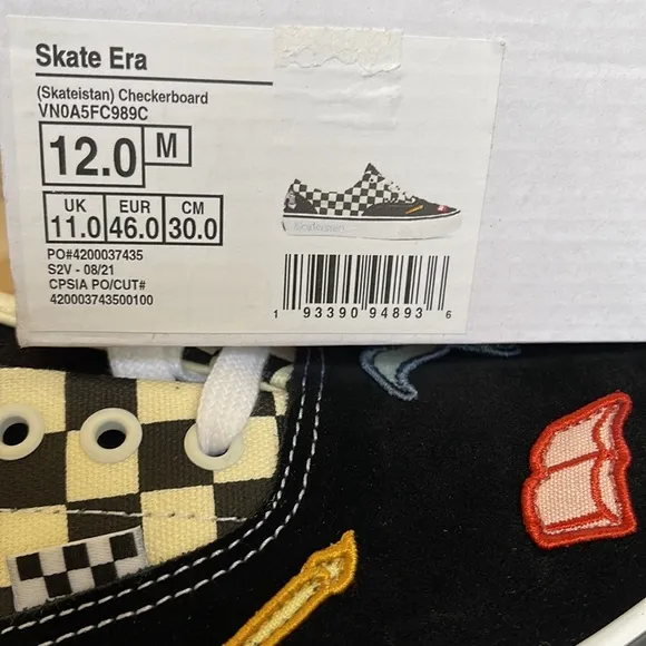Vans Skate Era Skateitan Checkerboard Men’s