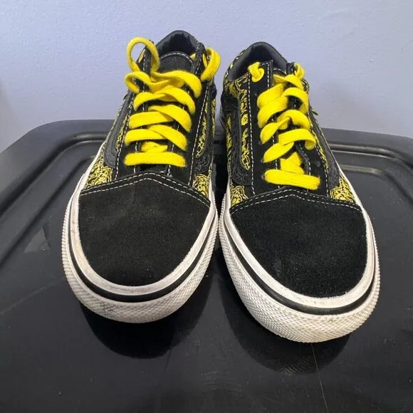 VANS SKATE OLD SKOOL (SPONGEBOB) Kids Size 3.5 Youth