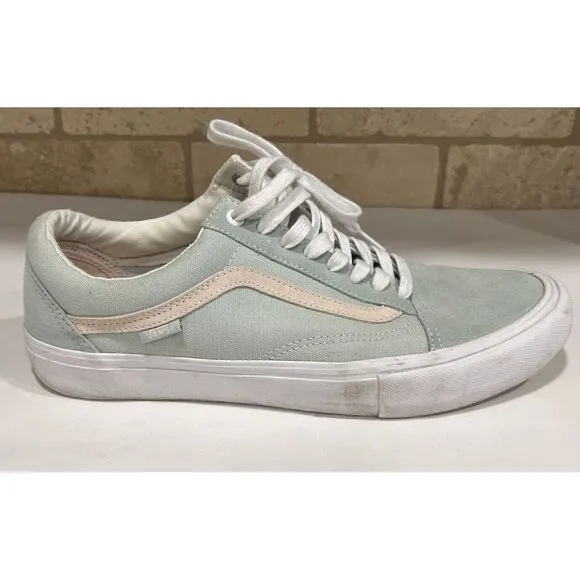 Vans Skate Shoe Old Skool X Daniel Lutheran‎ Pro Harbor Green Pearl Men Size 12