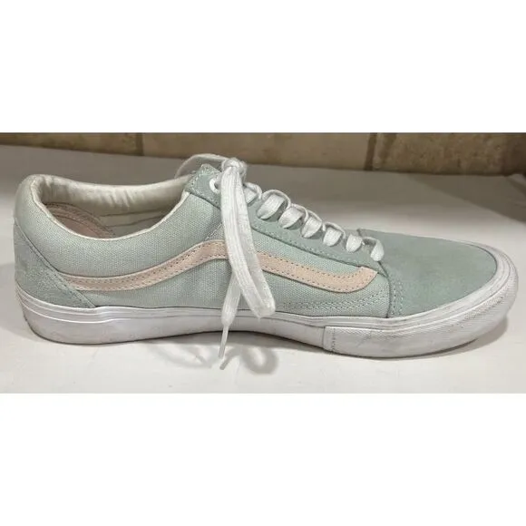 Vans Skate Shoe Old Skool X Daniel Lutheran‎ Pro Harbor Green Pearl Men Size 12