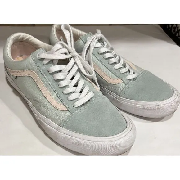 Vans Skate Shoe Old Skool X Daniel Lutheran‎ Pro Harbor Green Pearl Men Size 12