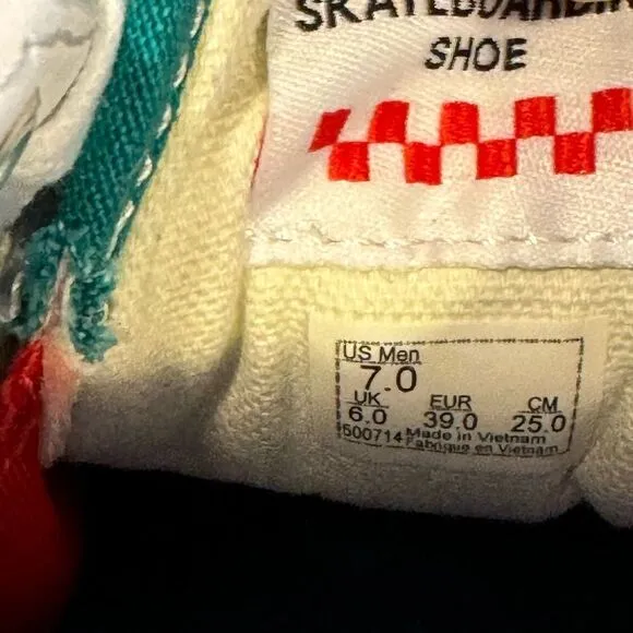 VANS Skate Aloha Old Skool Mens Shoes Size 7