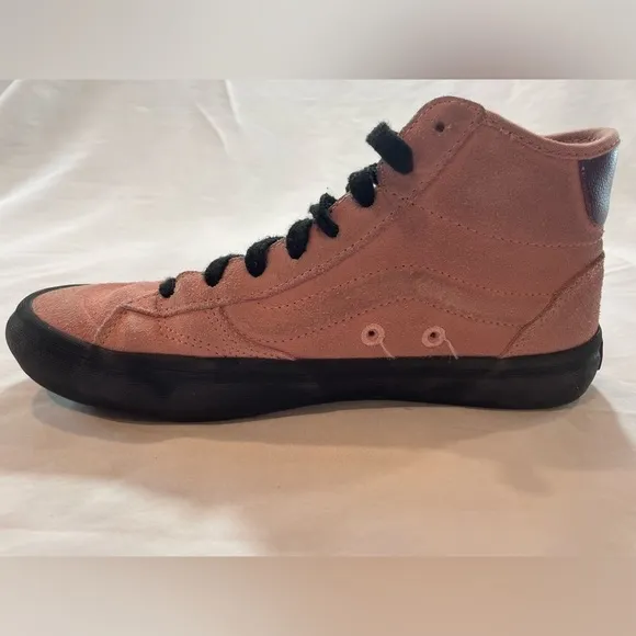 VANS The Lizzie Rosette Sk8-Hi Womens 6.5 Suede EcoCush Skate Sneakers Shoes Box
