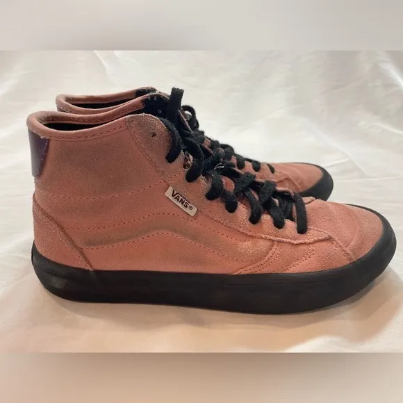 VANS The Lizzie Rosette Sk8-Hi Womens 6.5 Suede EcoCush Skate Sneakers Shoes Box
