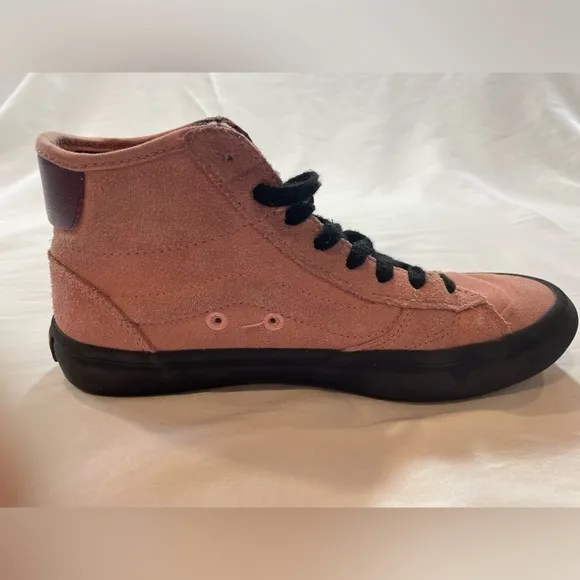 VANS The Lizzie Rosette Sk8-Hi Womens 6.5 Suede EcoCush Skate Sneakers Shoes Box