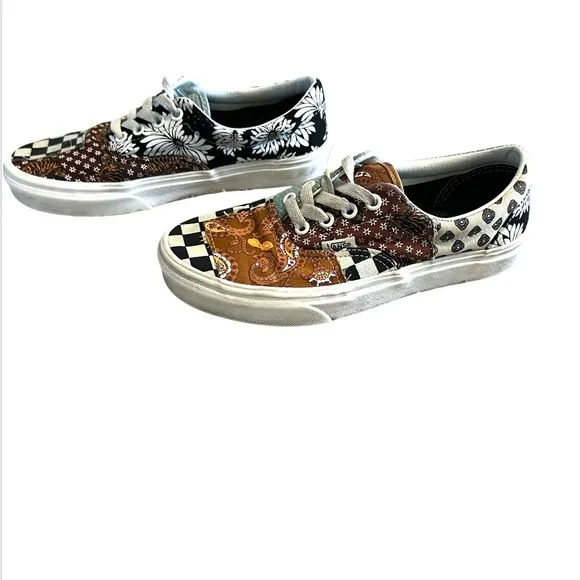 Vans Tiger Era Patchwork Shoes – Men’s 5 / Women’s 7 –