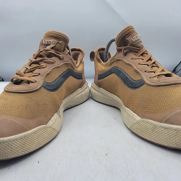 Vans UltraRange AC Chipmunk Mens Size 7.5 Brown Skateboard Shoes Casual Walking