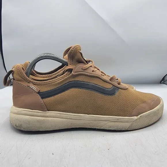 Vans UltraRange AC Chipmunk Mens Size 7.5 Brown Skateboard Shoes Casual Walking