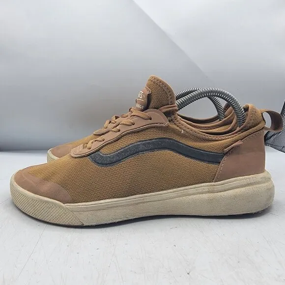 Vans UltraRange AC Chipmunk Mens Size 7.5 Brown Skateboard Shoes Casual Walking