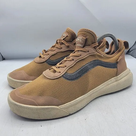 Vans UltraRange AC Chipmunk Mens Size 7.5 Brown Skateboard Shoes Casual Walking