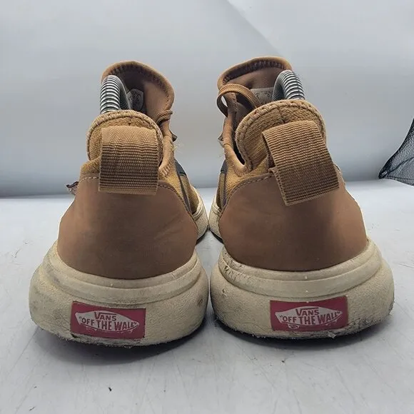 Vans UltraRange AC Chipmunk Mens Size 7.5 Brown Skateboard Shoes Casual Walking