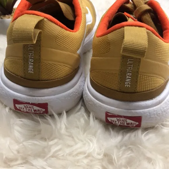 VANS Ultrarange ExoLow Sulphur Yellow SKATE UltraCush SNEAKERS Mens6.5 Wm8unisex