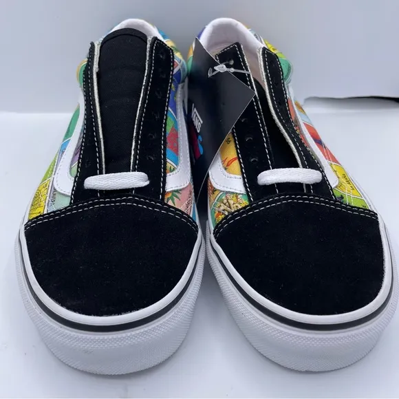 VANS unisex loteria old skool skate multicolor shoes Size Men 4.5 Women 6
