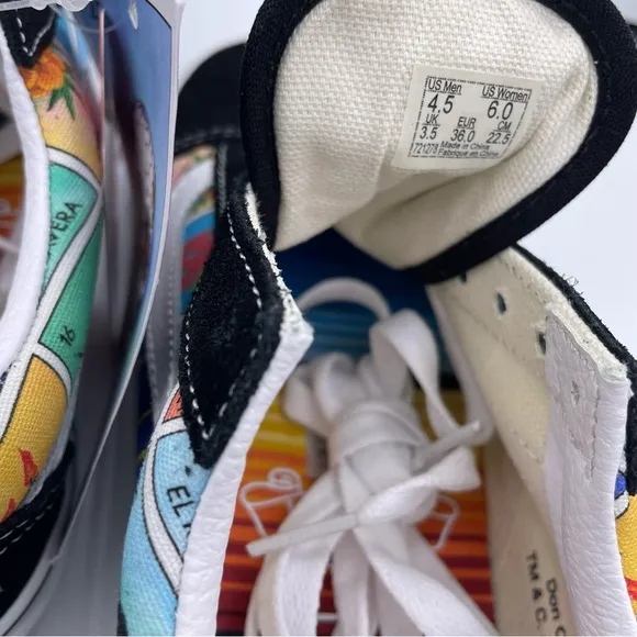 VANS unisex loteria old skool skate multicolor shoes Size Men 4.5 Women 6