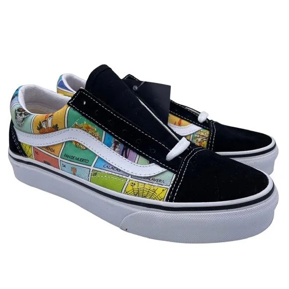 VANS unisex loteria old skool skate multicolor shoes Size Men 4.5 Women 6