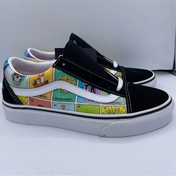 VANS unisex loteria old skool skate multicolor shoes Size Men 4.5 Women 6