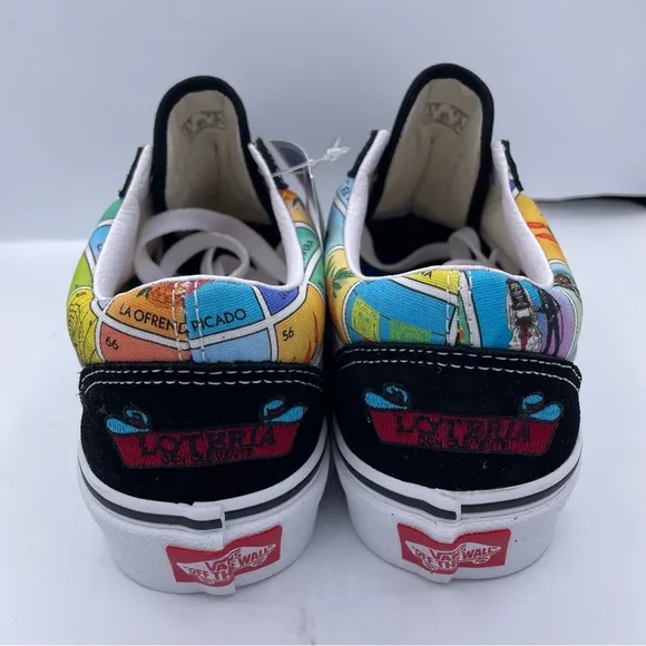 VANS unisex loteria old skool skate multicolor shoes Size Men 4.5 Women 6