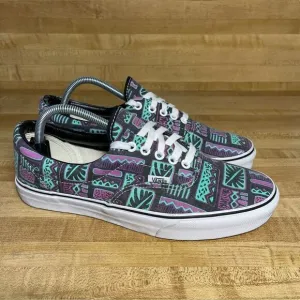 VANS Van Doren Skate Shoes Men's SZ 9.5 Women 11 Multicolor Aztec Pattern