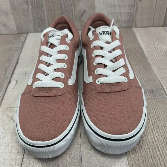 Vans Ward Little Kids' Girls Sneaker Skate Shoes Canvas Night Rose Pink Size 2
