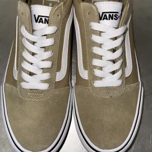 Vans Ward Suede Brown Gold White Men's 7.5 Women 9.5 New Skate Shoes Skater Shoe