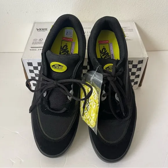 Vans Wayvee Black &amp; Sulphur Skate Shoes