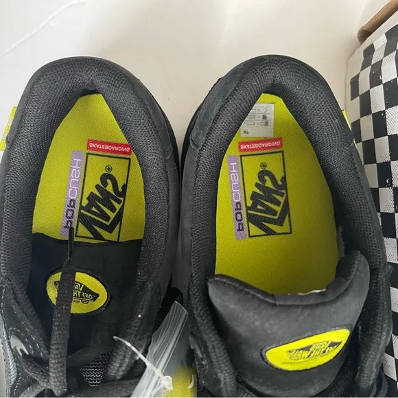 Vans Wayvee Black &amp; Sulphur Skate Shoes