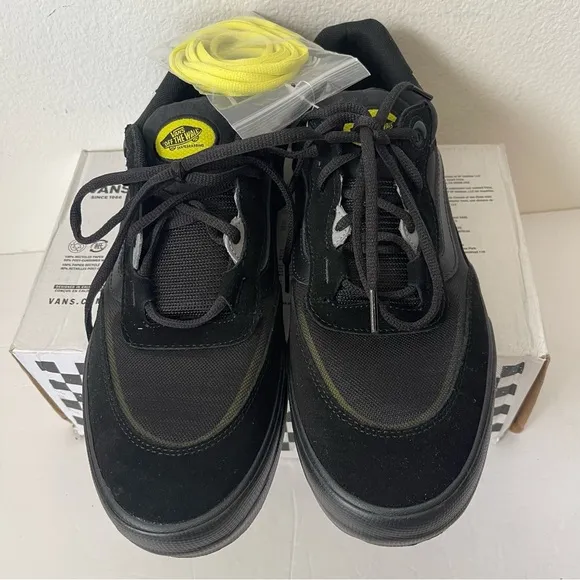 Vans Wayvee Black &amp; Sulphur Skate Shoes