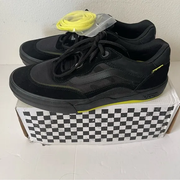 Vans Wayvee Black &amp; Sulphur Skate Shoes