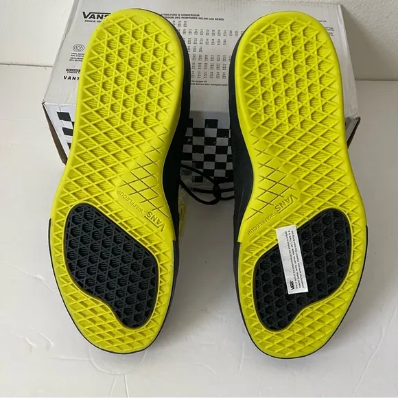 Vans Wayvee Black &amp; Sulphur Skate Shoes