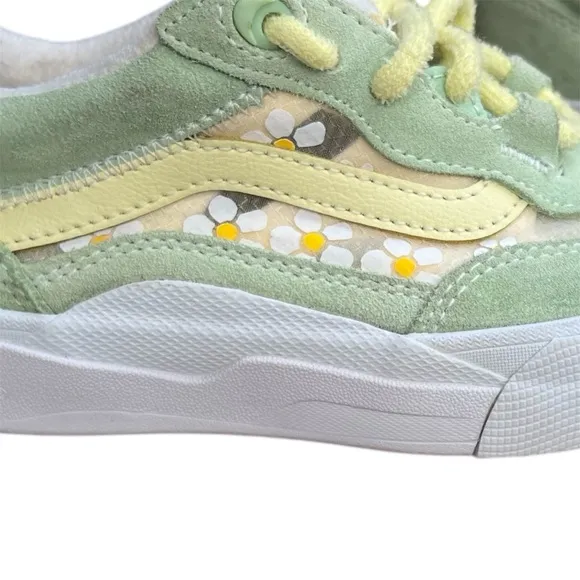 Vans Wayvee Brighton Zeuner Skate Shoes – Kids 4.5 / Women’s 6 – Pastel Green