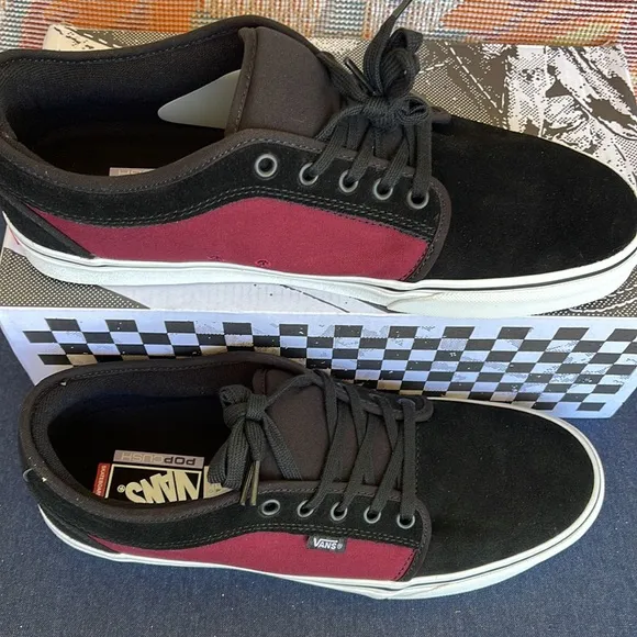 Vans WMNS Skate Chukka Low Port/BlackVN0A4BX402YSneakers - athletic shoes