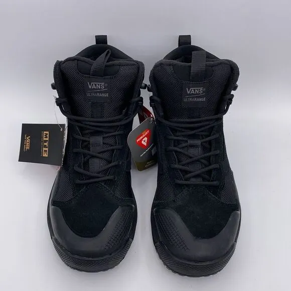 Vans Women's UltraRange EXO Hi MTE-2 Waterproof 'Black/Black' Boots  |  Size:  9
