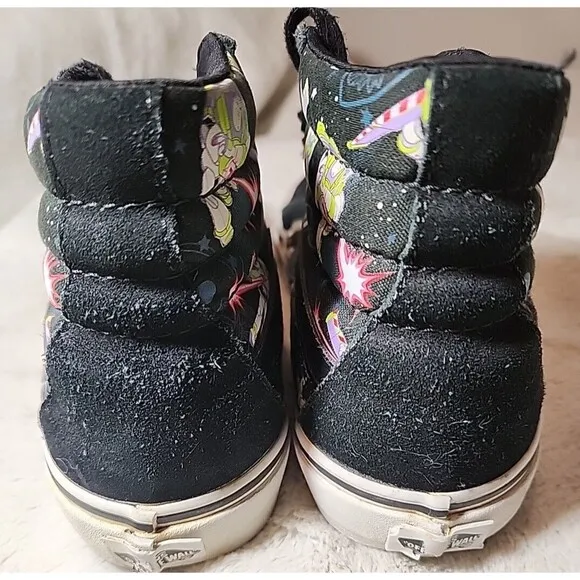 VANS x Disney Toy Story SK8-Hi Mens Shoes 9 Buzz Lightyear Pixar Skate Sneakers