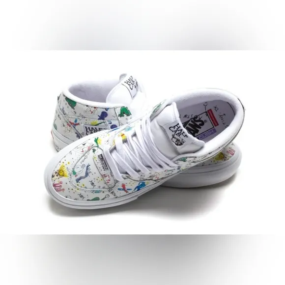 Vans X No-Comply X Daniel Johnston Skate Half Cab &quot;Doodles&quot; *NWT*