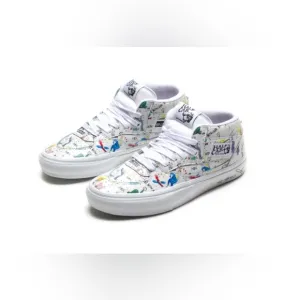 Vans X No-Comply X Daniel Johnston Skate Half Cab &quot;Doodles&quot; *NWT*