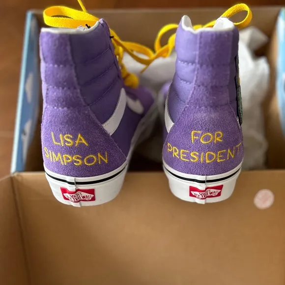 Vans x The Simpsons ™️ Lisa Simpson Sneakers | Size 8 Women’s New In Box