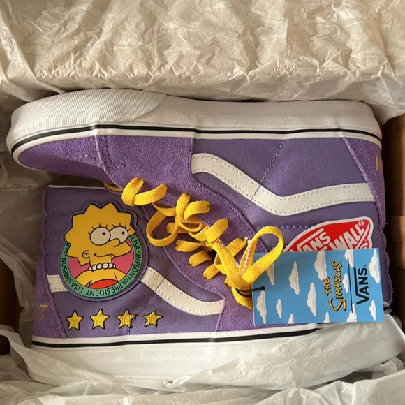 Vans x The Simpsons ™️ Lisa Simpson Sneakers | Size 8 Women’s New In Box