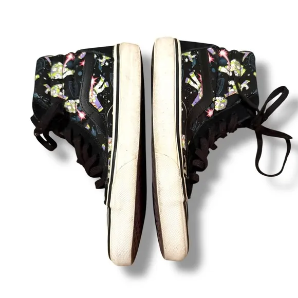 Vans x Toy Story Sk8-Hi Buzz Lightyear Lace Up Sneakers Sz 5.5 Men's / 7 Women's