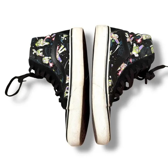 Vans x Toy Story Sk8-Hi Buzz Lightyear Lace Up Sneakers Sz 5.5 Men's / 7 Women's