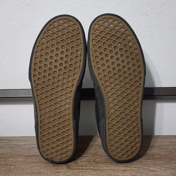 Vans Bearcat Men's Skate Shoes Size 9 Black