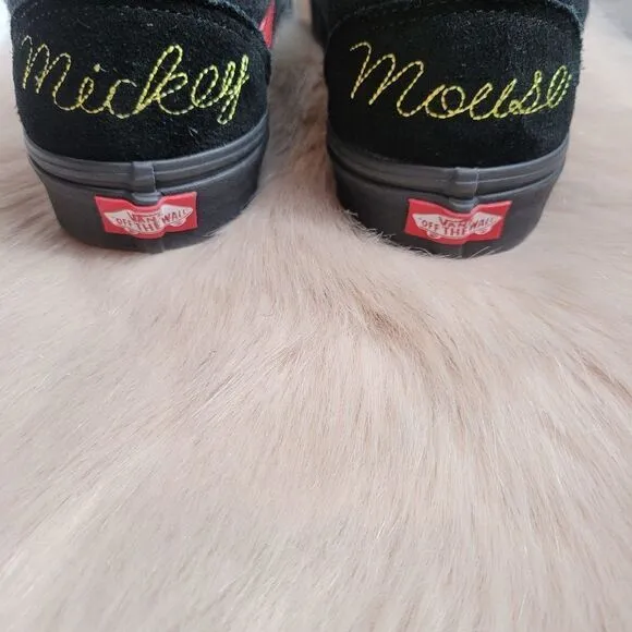 Vans Old Skool Disney Mickey Mouse Club Skate Mens Shoes Size 10.5