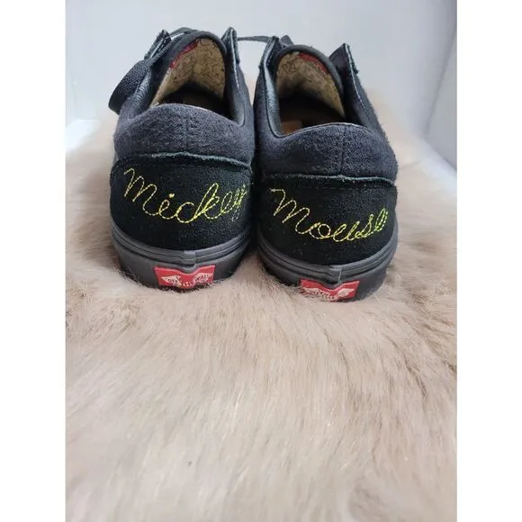 Vans Old Skool Disney Mickey Mouse Club Skate Mens Shoes Size 11.5