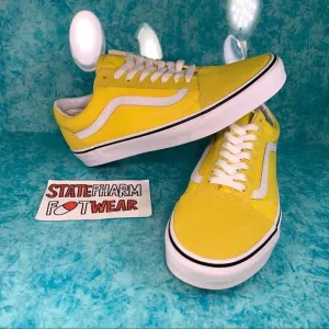 Vans Old Skool 'Cyber Yellow' Skate Shoes
