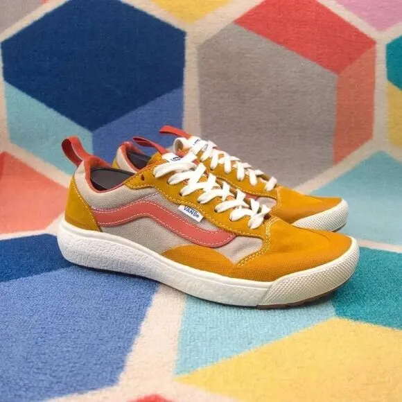 Vans UltraRange EXO SE Skate Shoes  UltraCush Honey Gold Orange Women's Size 9 m