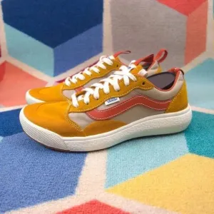 Vans UltraRange EXO SE Skate Shoes  UltraCush Honey Gold Orange Women's Size 9 m