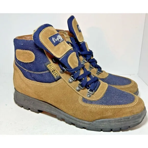 Vasque Boots Mens 11.5 Skywalk GORE-TEX Walking Hiking Shoes Cowhide Italy